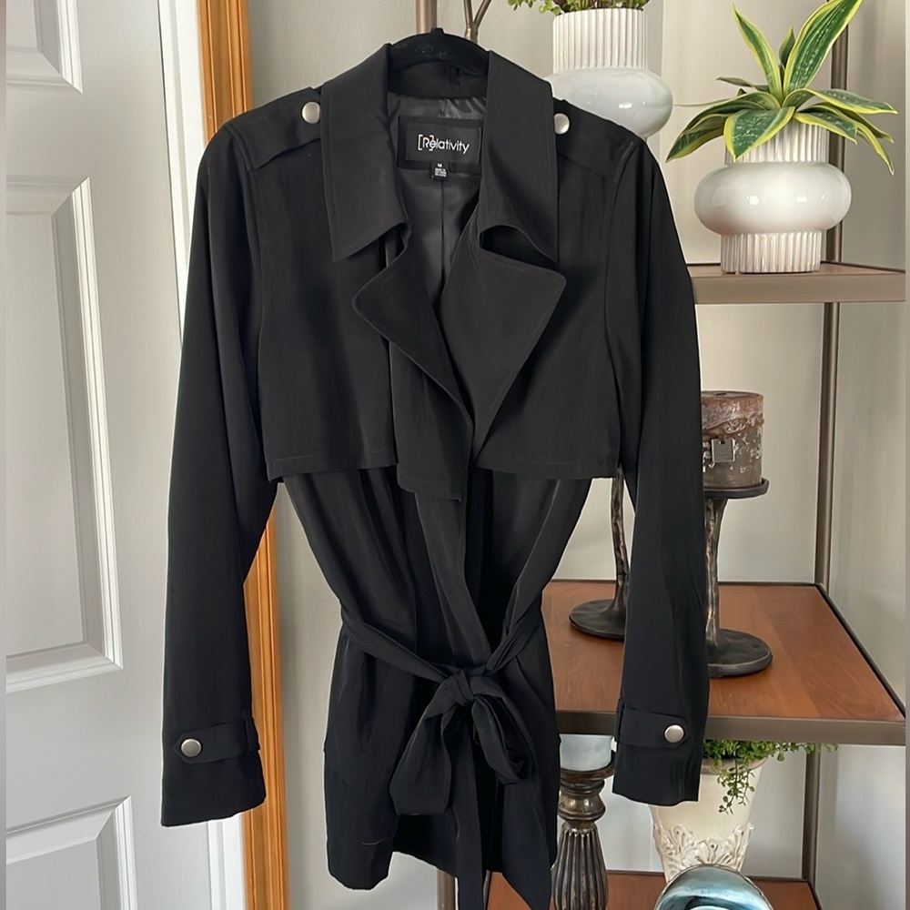 Relativity Lightweight Belted Jacket - image 1